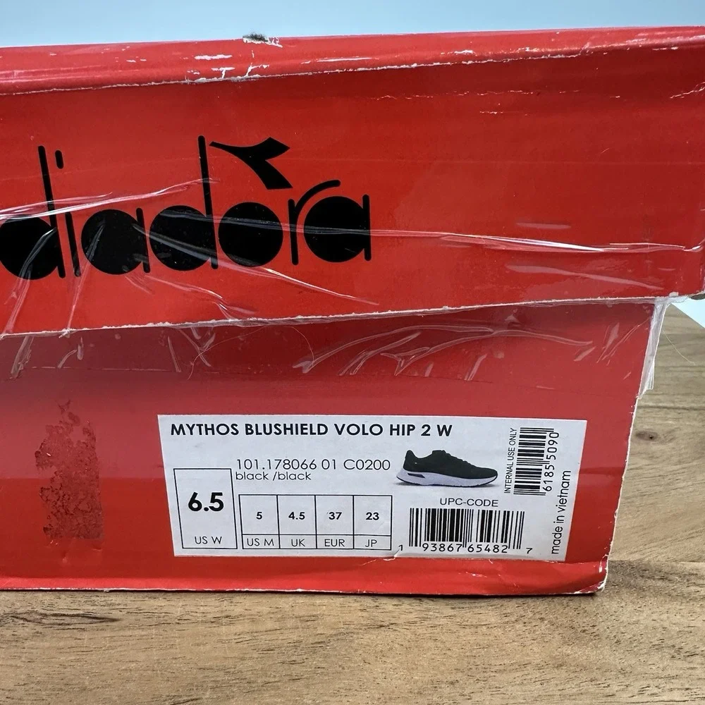 New Womens Diadora‎ Mythos Blushield Volo Hip 2 Athletic Shoes Sneakers 6.5M